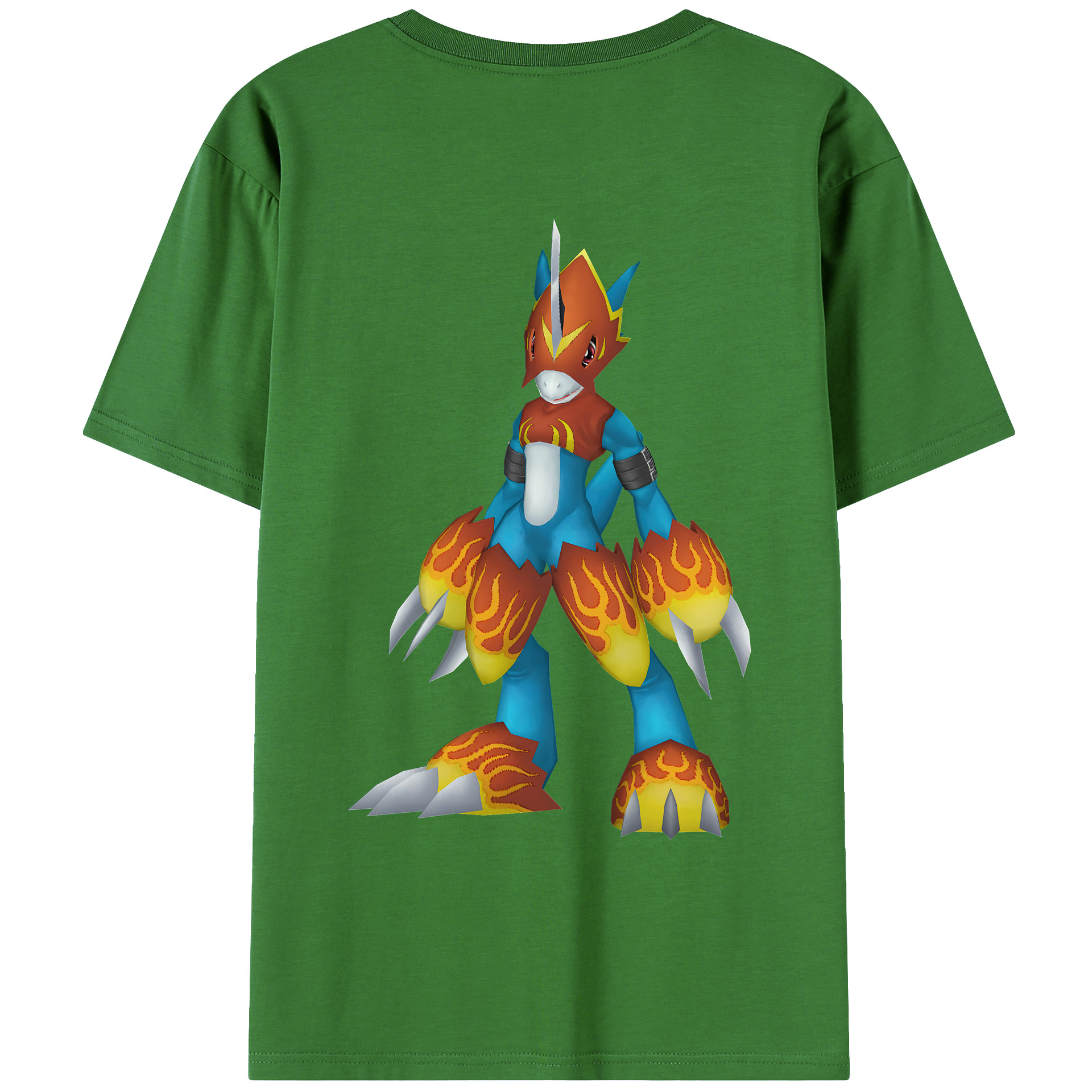 （画像用） Digimon デジタルモンスター/デジモン レディース半袖Tシャツ(バックプリント)